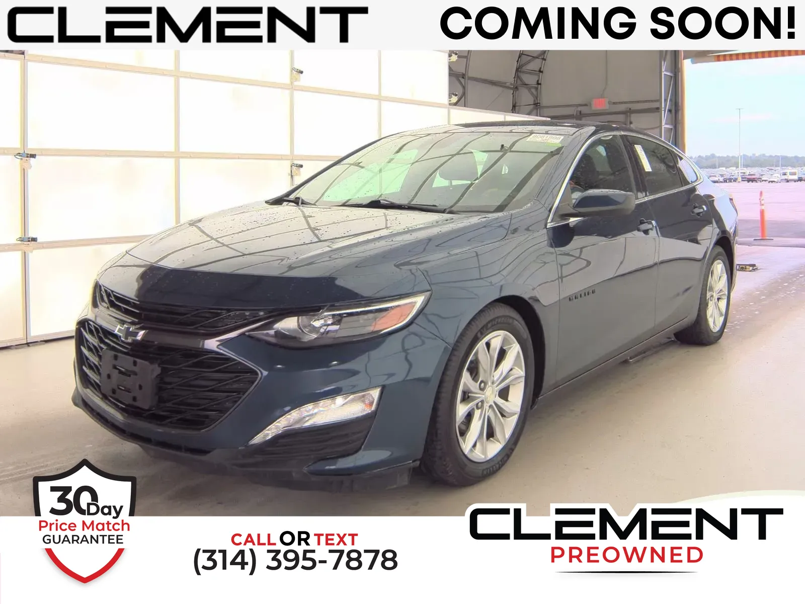 Blue 2019 Chevrolet Malibu LT for sale in Florissant, MO