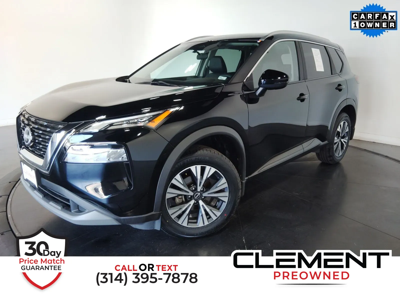 Black 2023 Nissan Rogue SV for sale in Florissant, MO