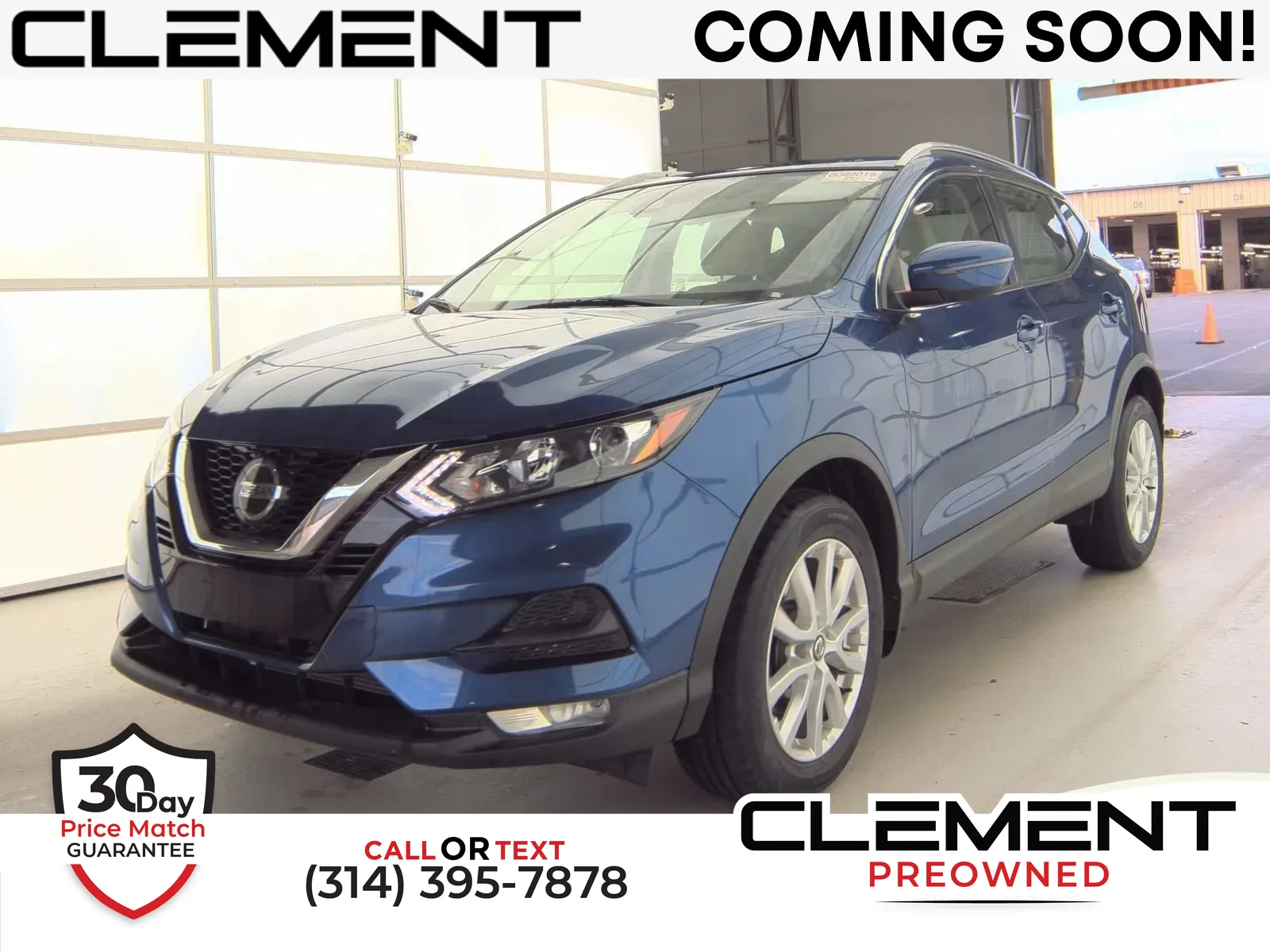 Blue 2021 Nissan Rogue Sport SV for sale in Florissant, MO