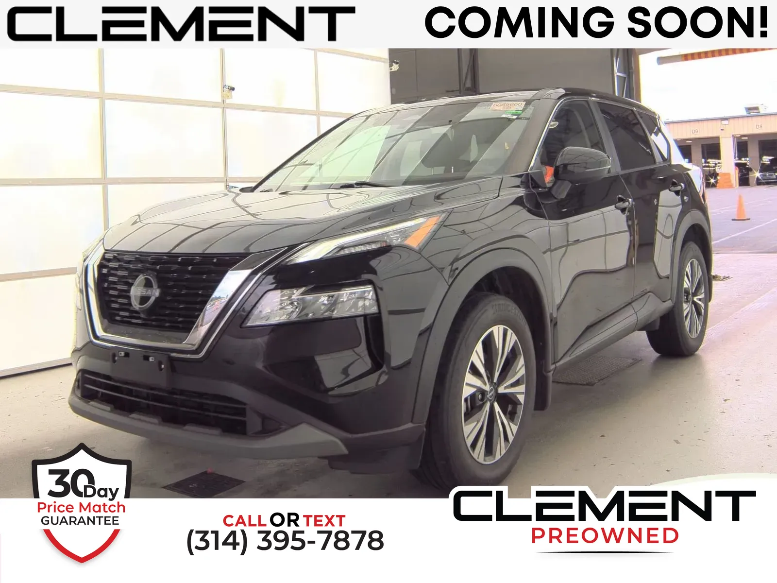 Black 2023 Nissan Rogue SV for sale in Florissant, MO