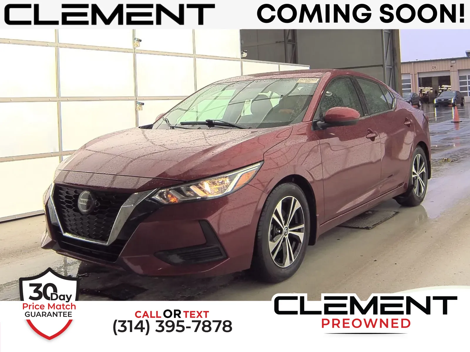 Red 2021 Nissan Sentra SV for sale in Florissant, MO