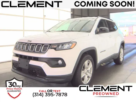 White 2022 Jeep Compass Latitude for sale in Florissant, MO