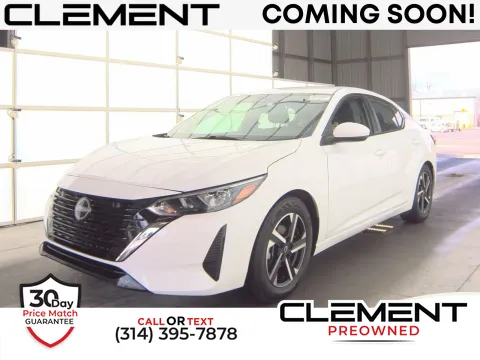 White 2024 Nissan Sentra SV for sale in Florissant, MO