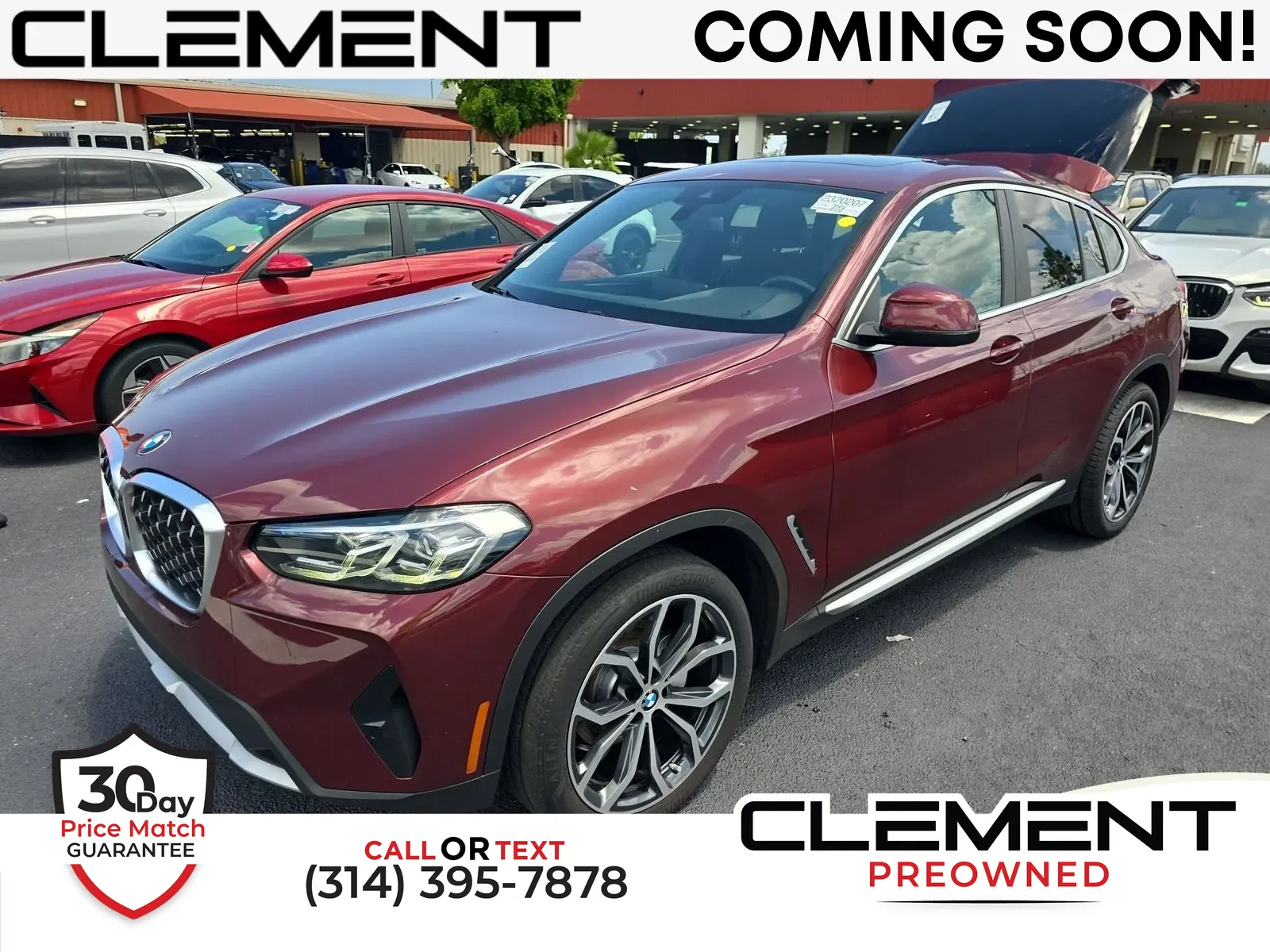 Red 2022 BMW X4 xDrive30i for sale in Florissant, MO