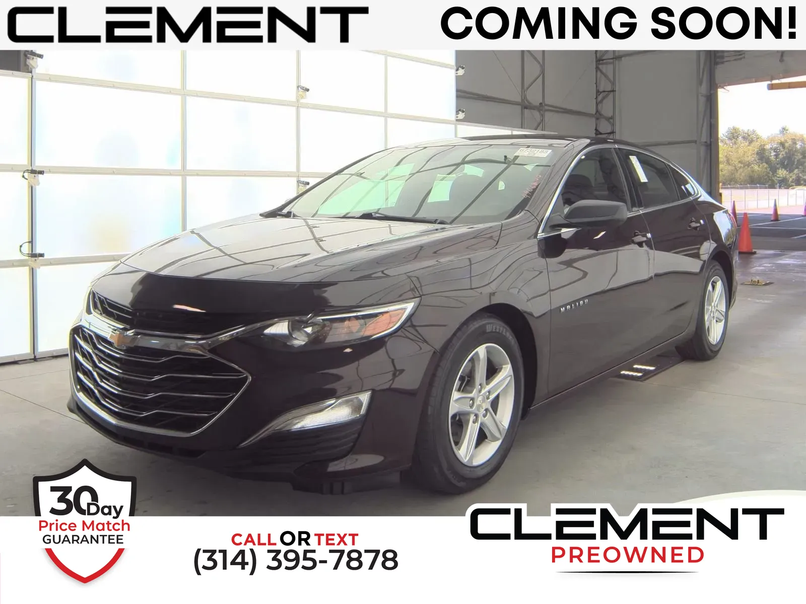 Black 2020 Chevrolet Malibu LS for sale in Florissant, MO