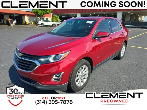 Red 2020 Chevrolet Equinox LT for sale in Florissant, MO