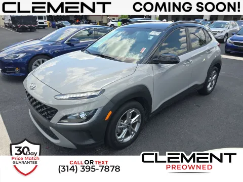 Silver 2023 Hyundai Kona SEL for sale in Florissant, MO