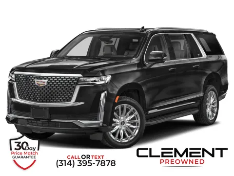 White 2021 Cadillac Escalade ESV Premium Luxury Platinum for sale in Florissant, MO