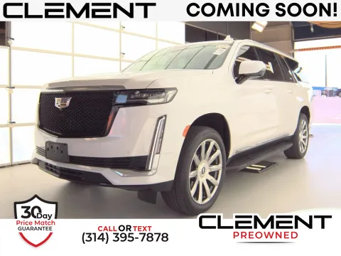 White 2021 Cadillac Escalade ESV Premium Luxury Platinum for sale in Florissant, MO