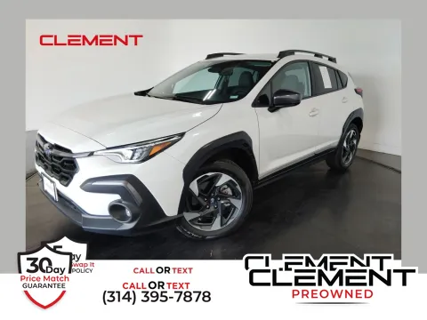 White 2024 Subaru Crosstrek Limited for sale in Florissant, MO