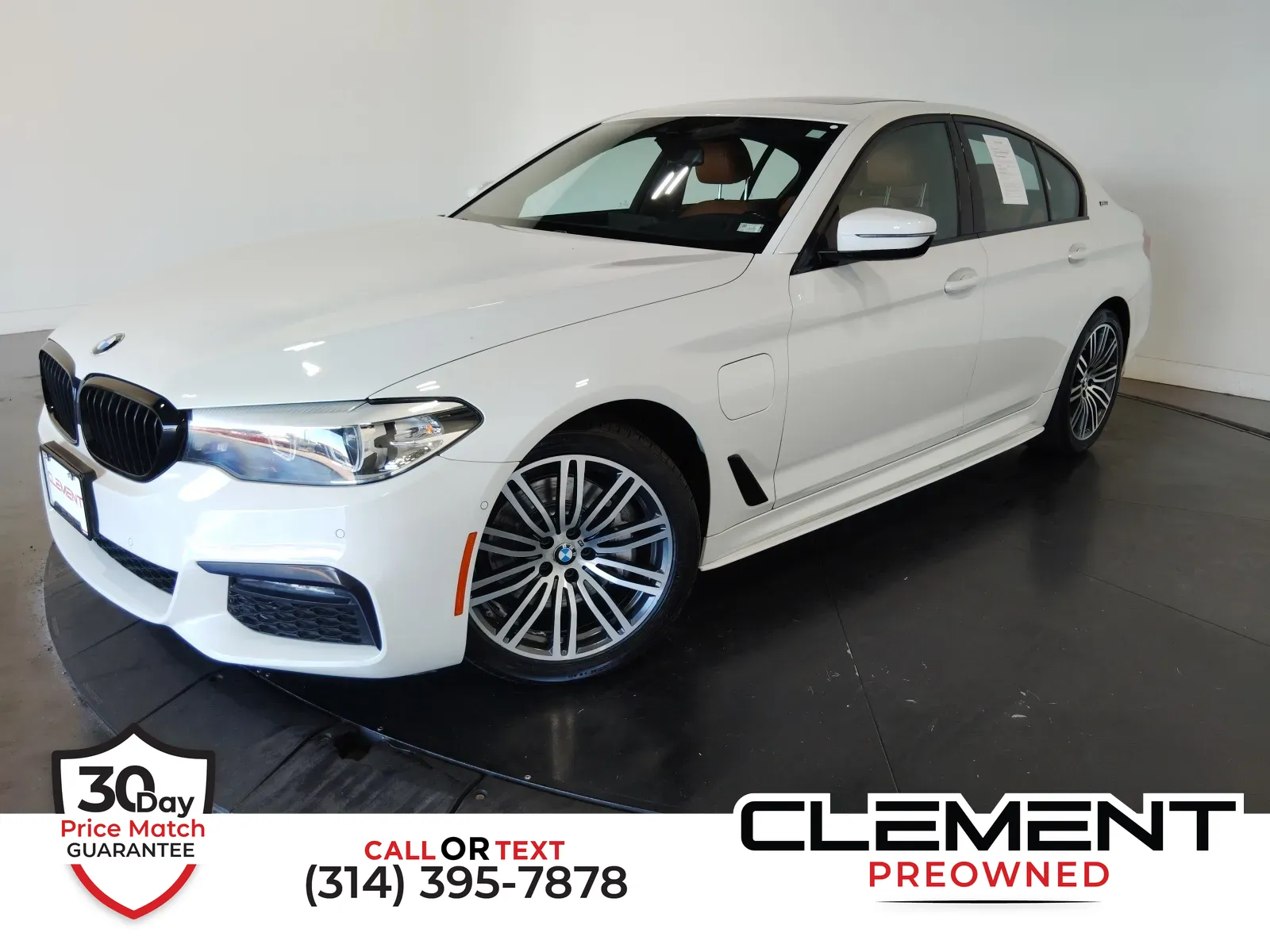 White 2019 BMW 5 Series 530e xDrive iPerformance for sale in Florissant, MO