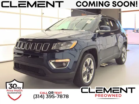 Blue 2021 Jeep Compass Limited for sale in Florissant, MO