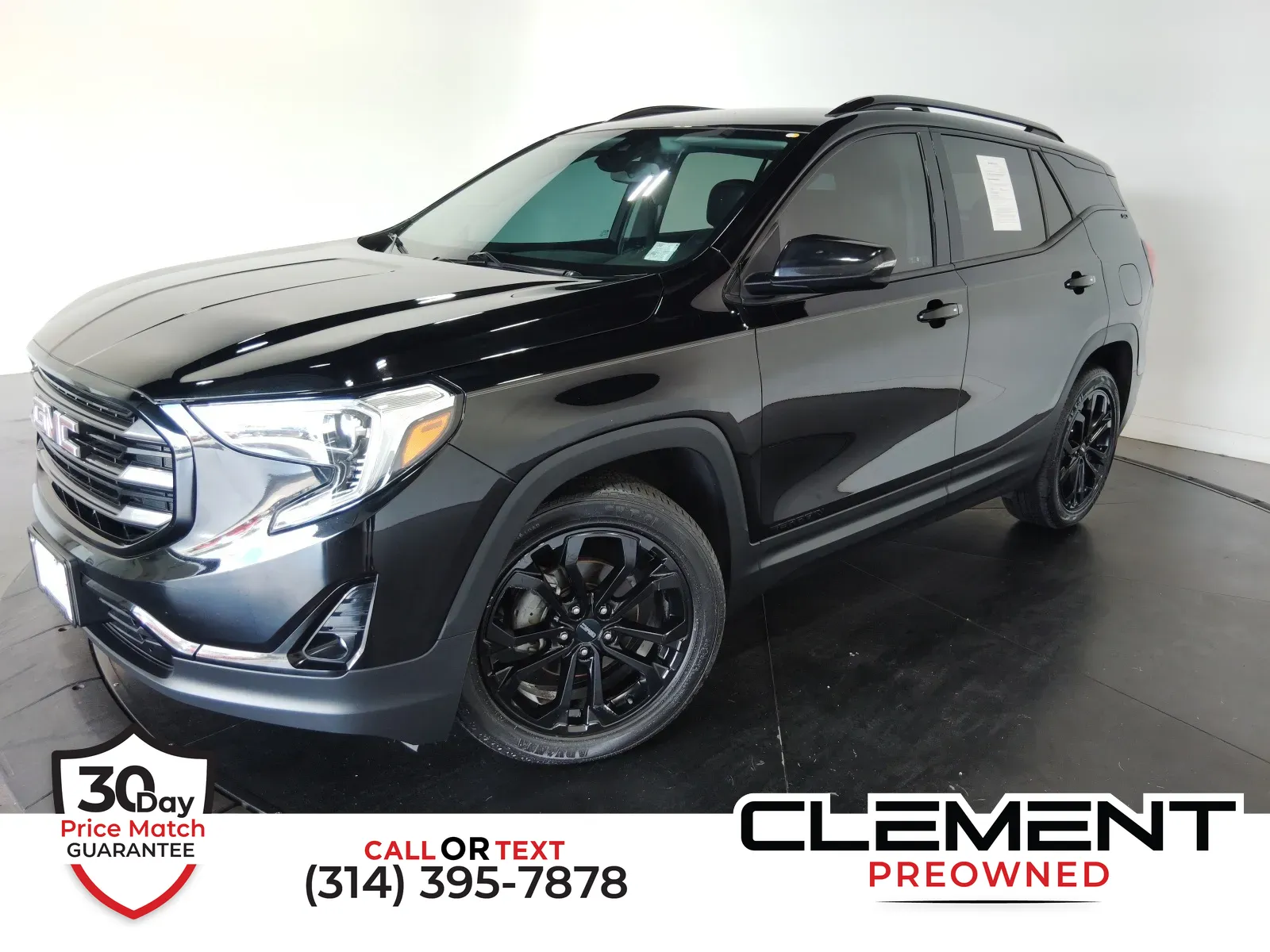 Black 2020 GMC Terrain SLT for sale in Florissant, MO