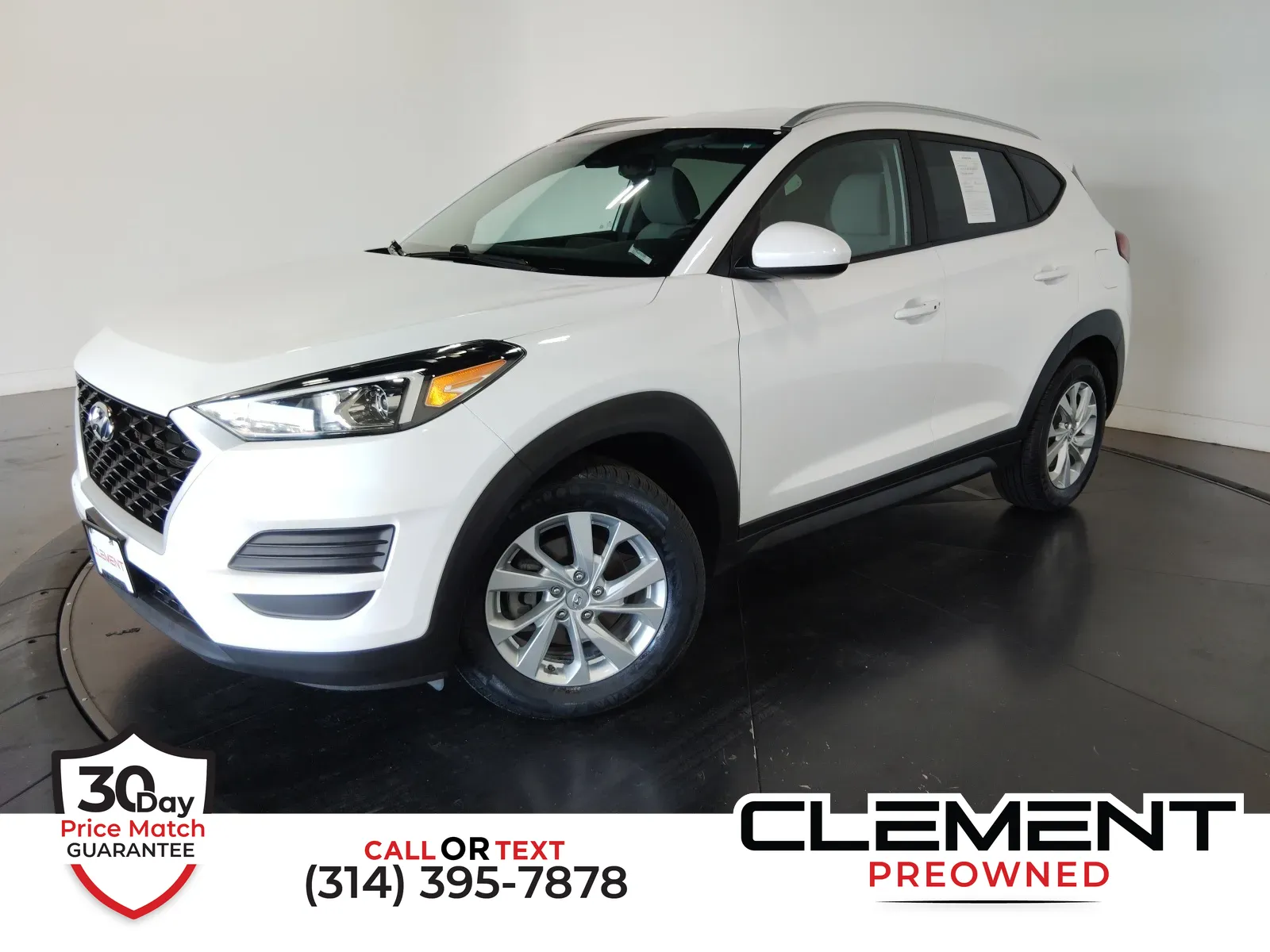 White 2021 Hyundai Tucson Value for sale in Florissant, MO