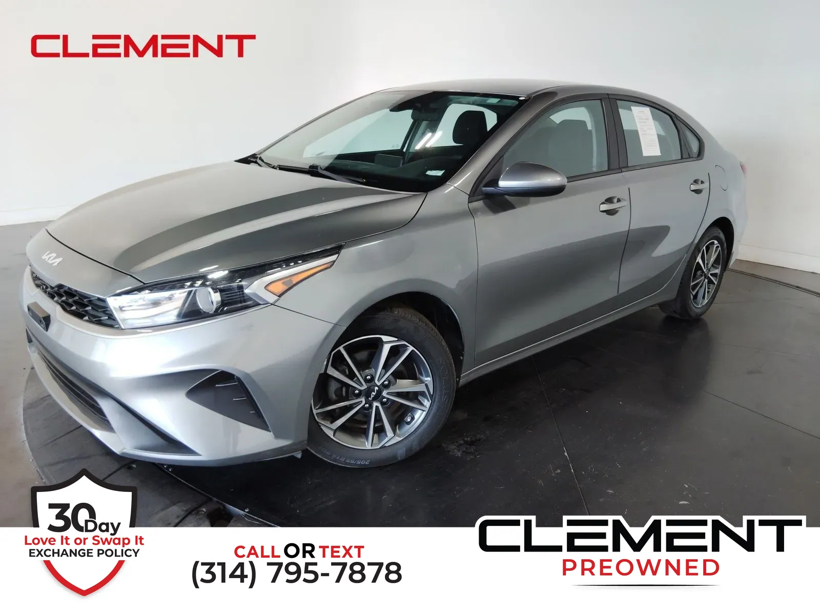 Gray 2022 Kia Forte LXS for sale in Florissant, MO