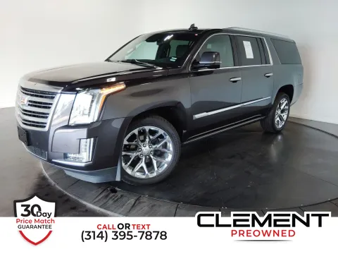 Gray 2016 Cadillac Escalade ESV Platinum Edition for sale in Florissant, MO