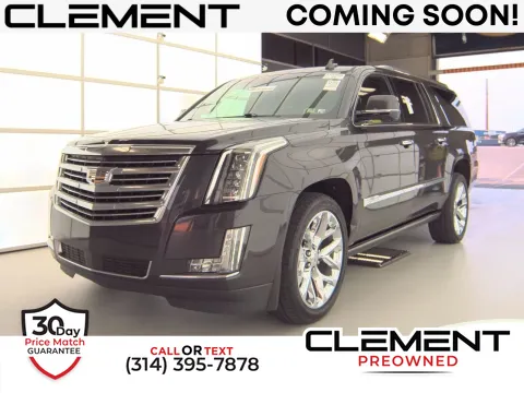 Gray 2016 Cadillac Escalade ESV Platinum Edition for sale in Florissant, MO