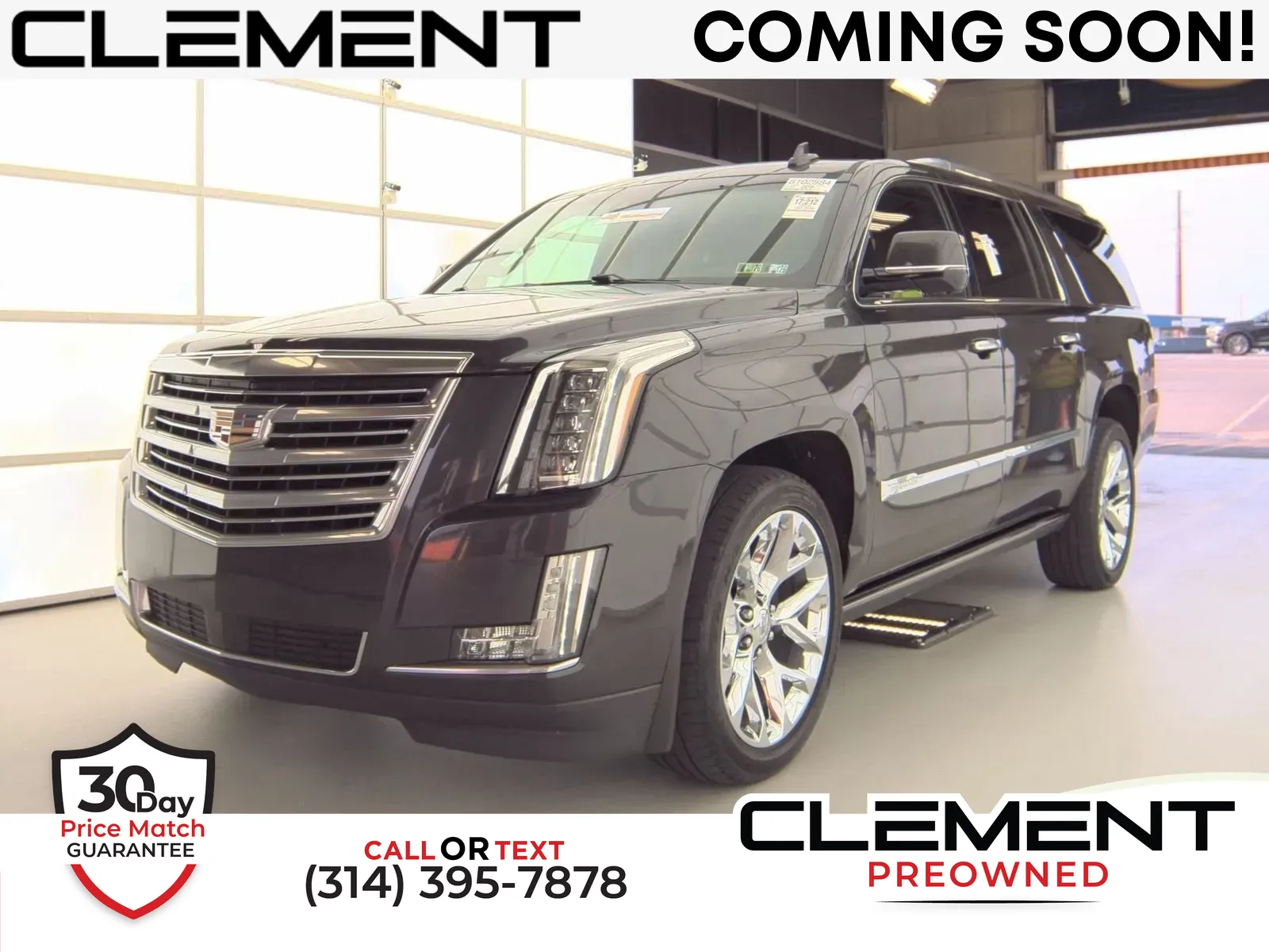 Gray 2016 Cadillac Escalade ESV Platinum Edition for sale in Florissant, MO