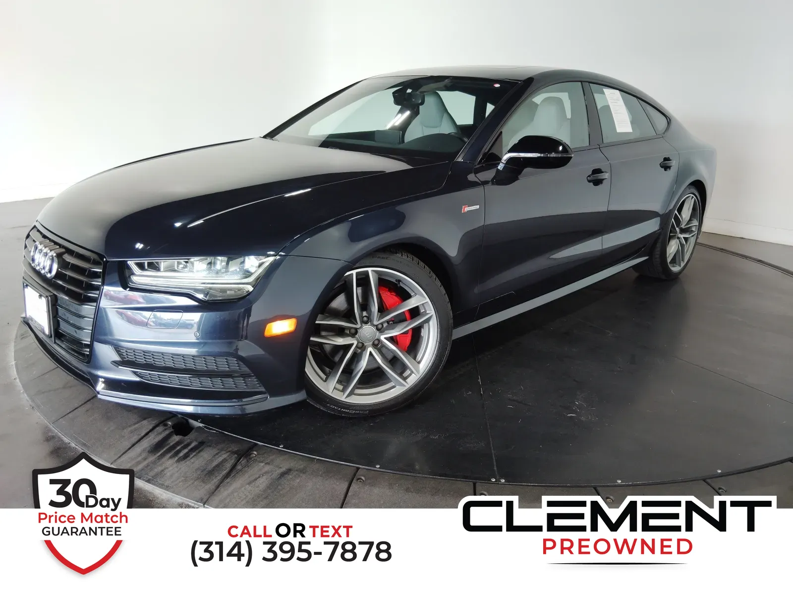 Blue 2018 Audi A7 3.0T Premium Plus for sale in Florissant, MO