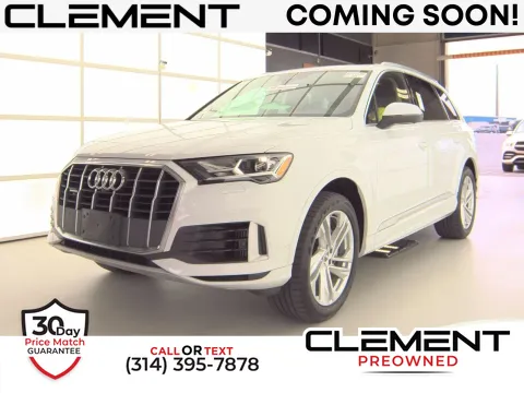 White 2020 Audi Q7 55 Premium Plus for sale in Florissant, MO