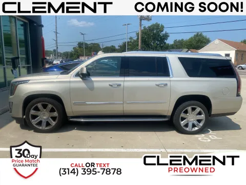 Silver 2016 Cadillac Escalade ESV Luxury for sale in Florissant, MO