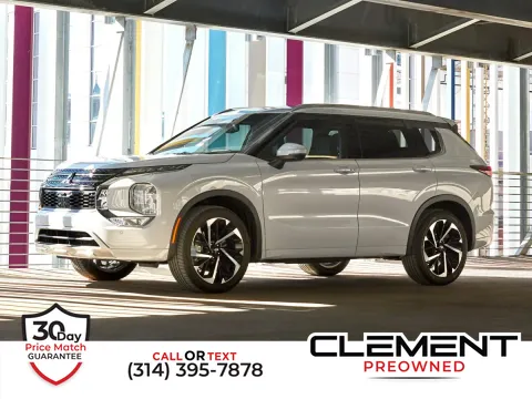Silver 2022 Mitsubishi Outlander Black Edition for sale in Florissant, MO