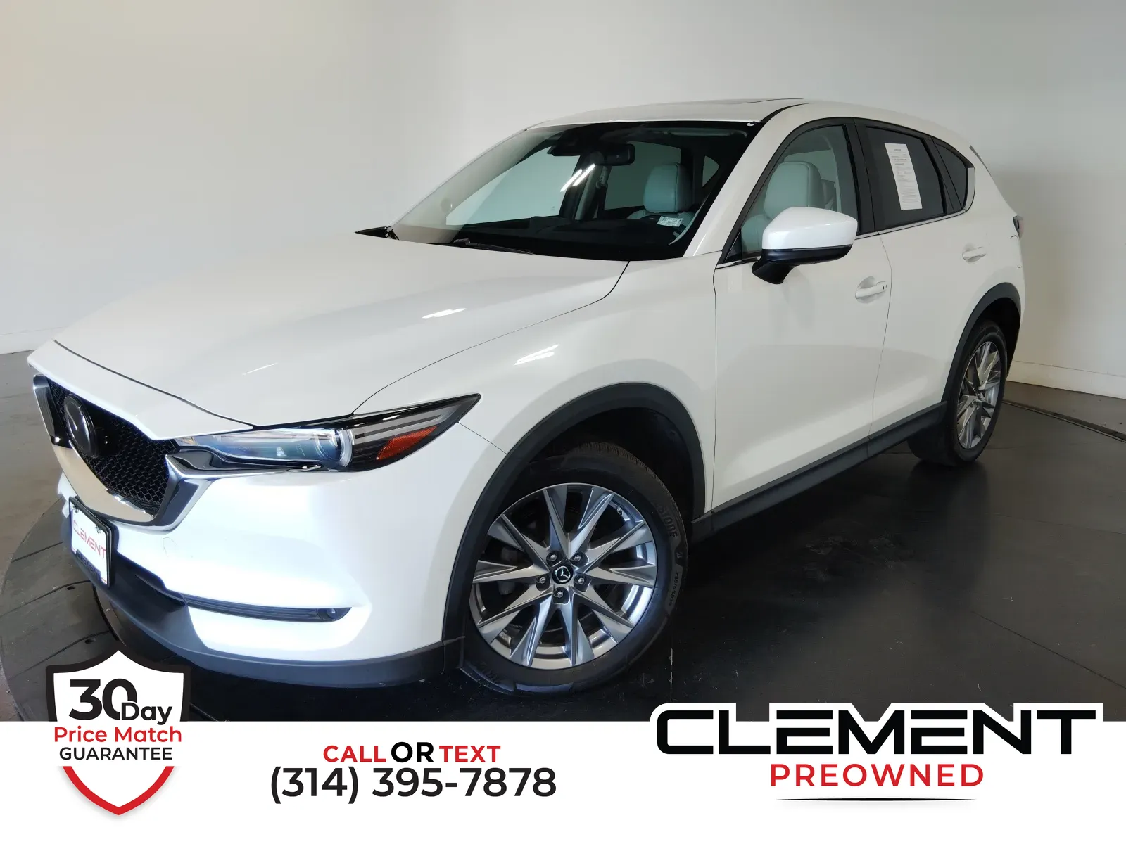 White 2019 Mazda CX-5 Grand Touring for sale in Florissant, MO
