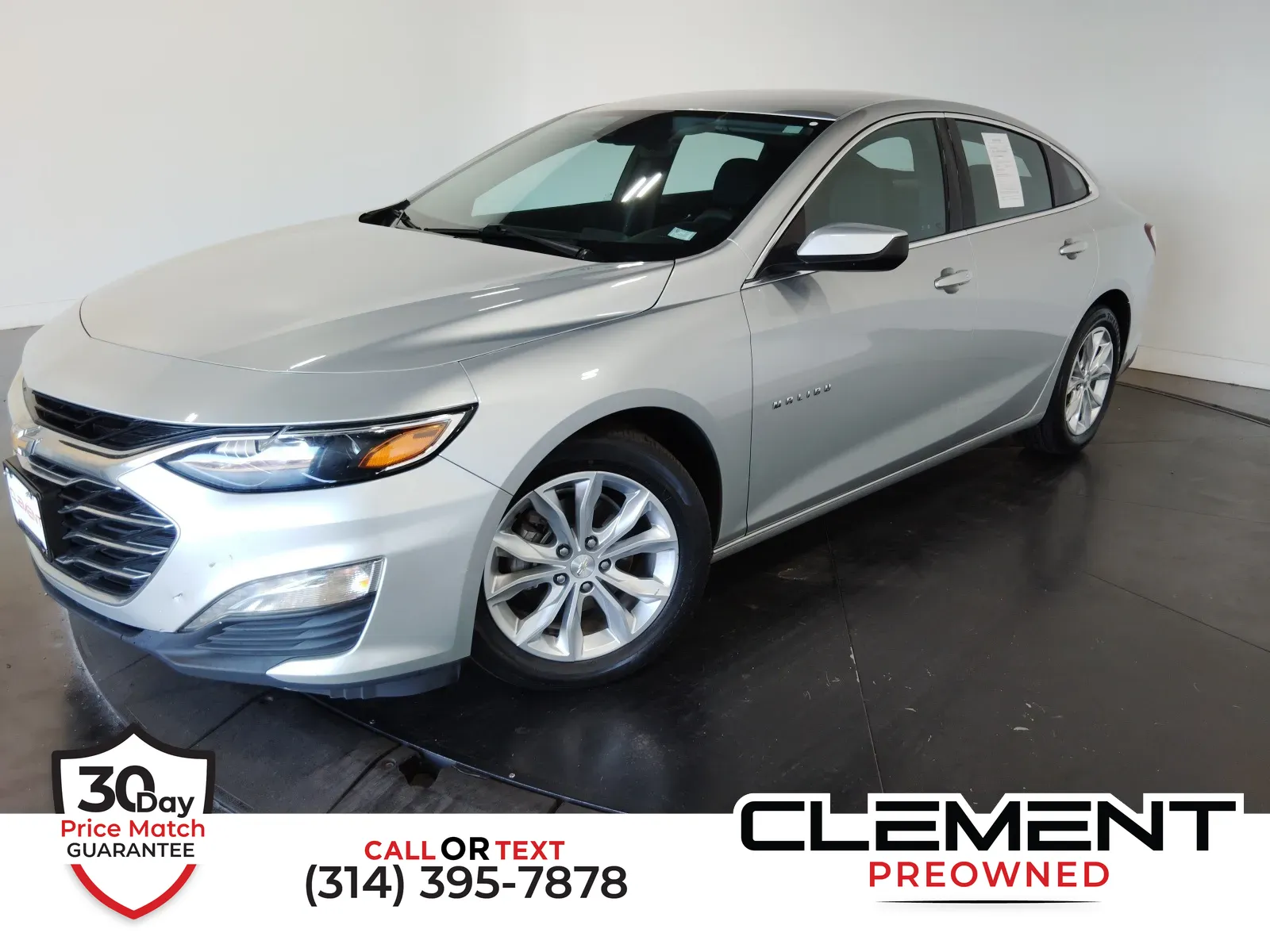 Silver 2020 Chevrolet Malibu LT for sale in Florissant, MO