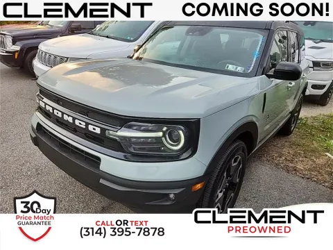 Gray 2021 Ford Bronco Sport Outer Banks for sale in Florissant, MO