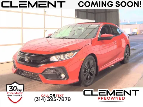 Red 2019 Honda Civic EX for sale in Florissant, MO