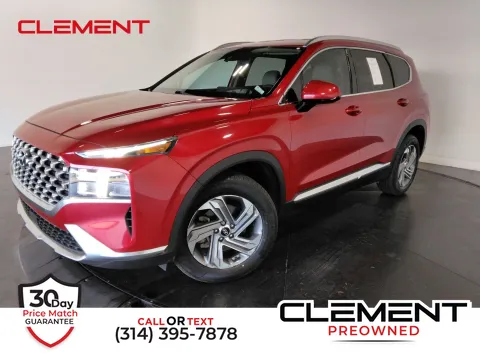 Red 2021 Hyundai Santa Fe SEL for sale in Florissant, MO