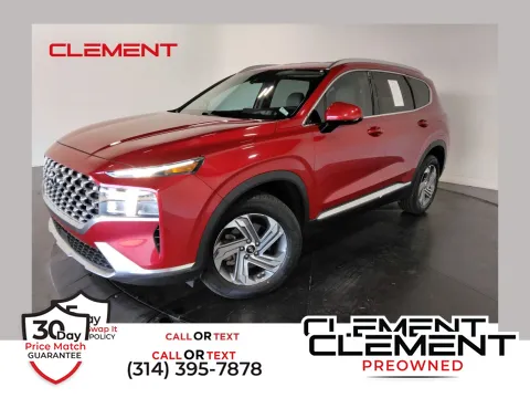 Red 2021 Hyundai Santa Fe SEL for sale in Florissant, MO