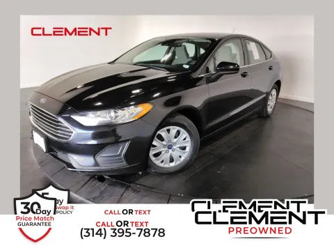 Black 2019 Ford Fusion S for sale in Florissant, MO