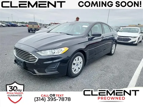 Black 2019 Ford Fusion S for sale in Florissant, MO