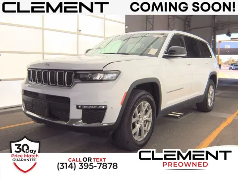 White 2023 Jeep Grand Cherokee L Limited for sale in Florissant, MO