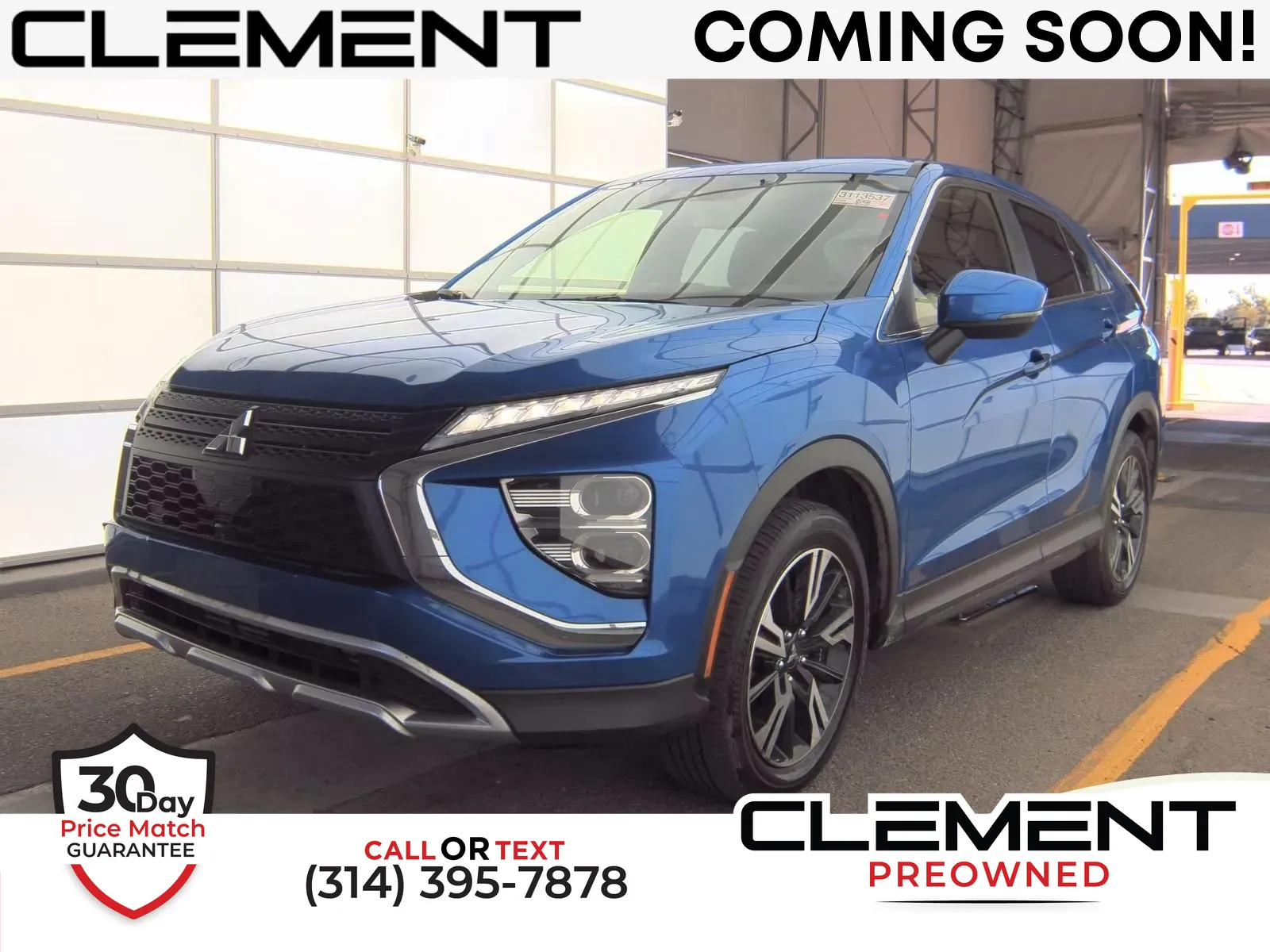 Blue 2024 Mitsubishi Eclipse Cross SE for sale in Florissant, MO