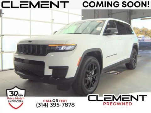White 2024 Jeep Grand Cherokee L Altitude for sale in Florissant, MO