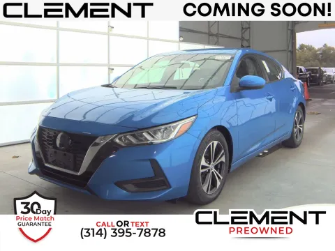 Blue 2021 Nissan Sentra SV for sale in Florissant, MO