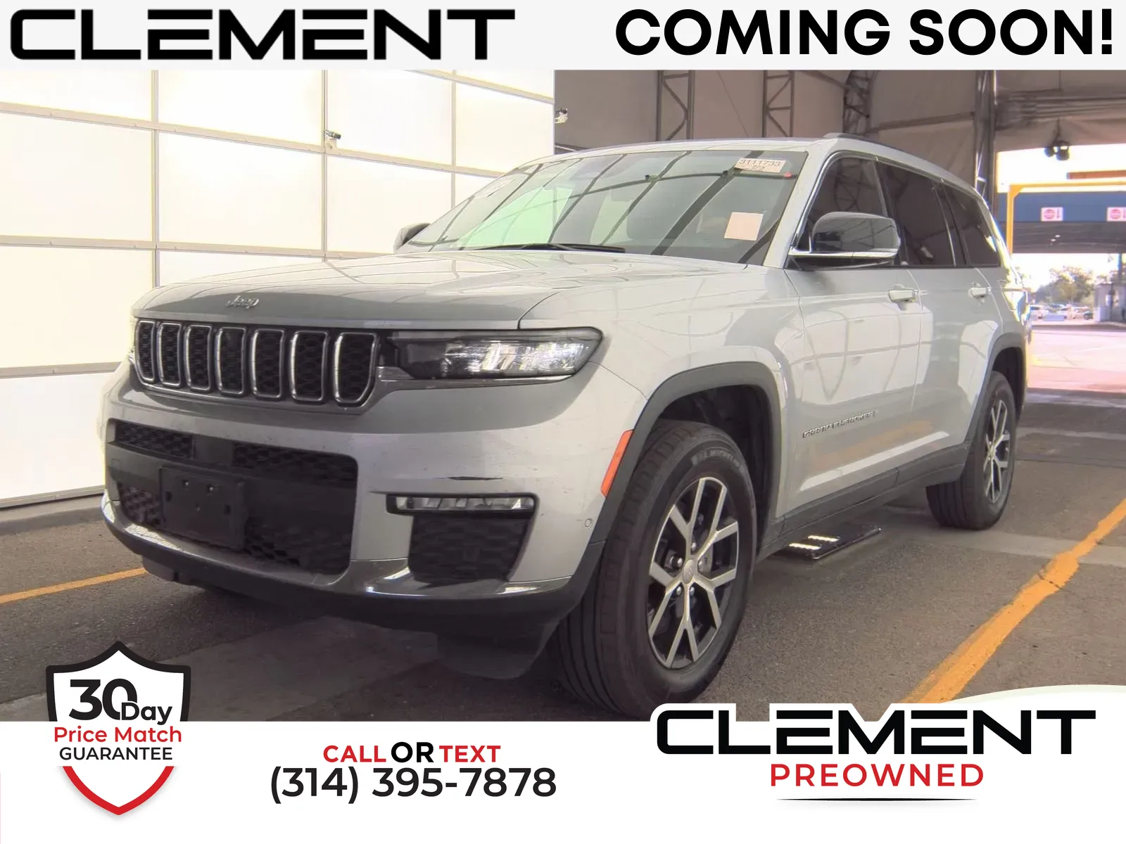 Silver 2024 Jeep Grand Cherokee L Limited for sale in Florissant, MO