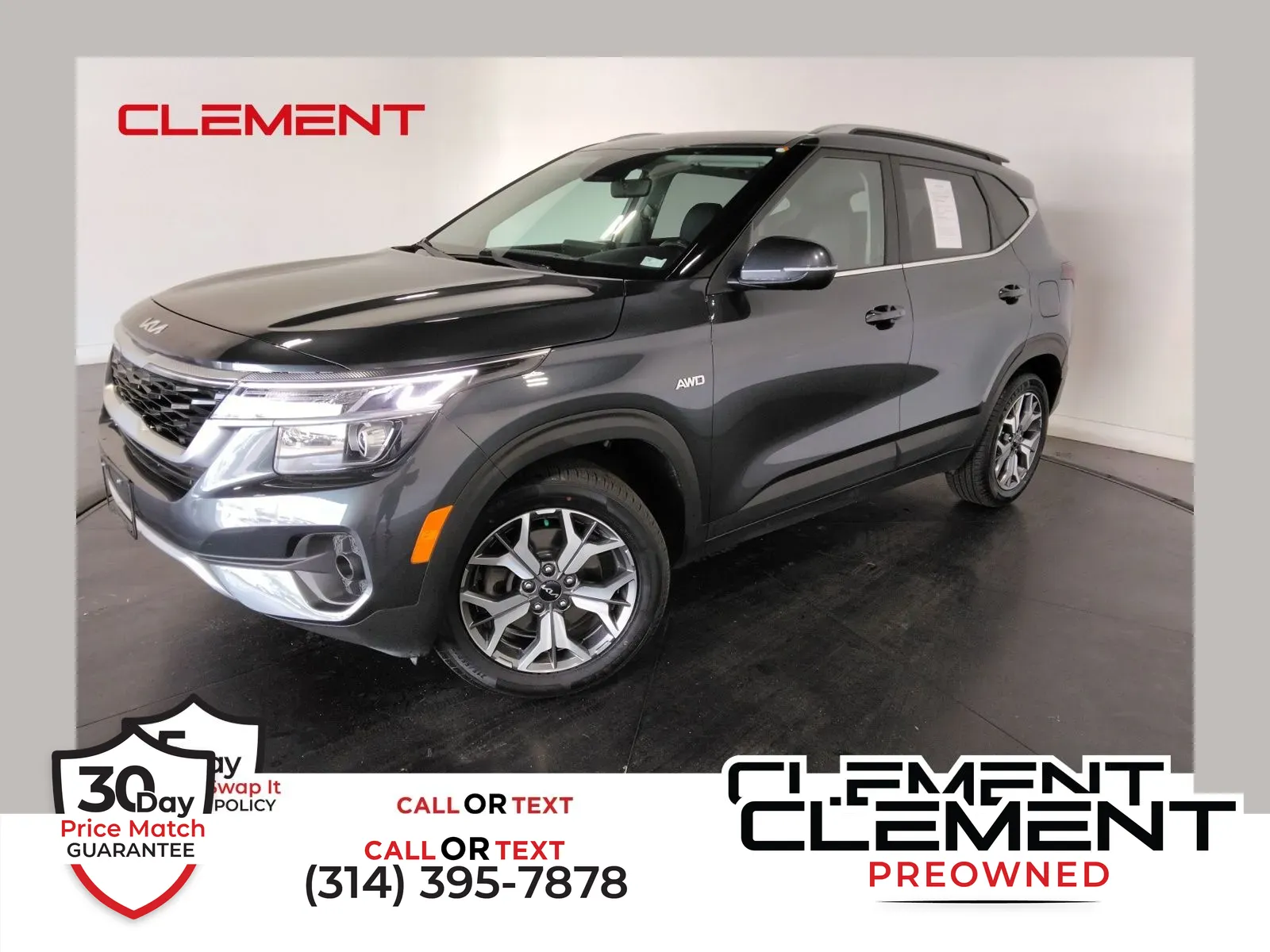 Gray 2023 Kia Seltos EX for sale in Florissant, MO