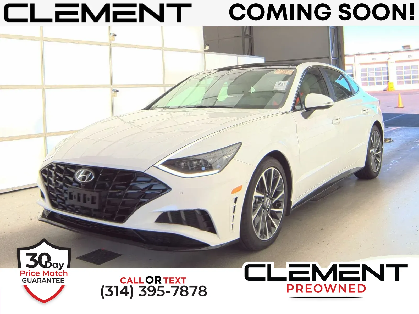 White 2023 Hyundai Sonata Limited for sale in Florissant, MO
