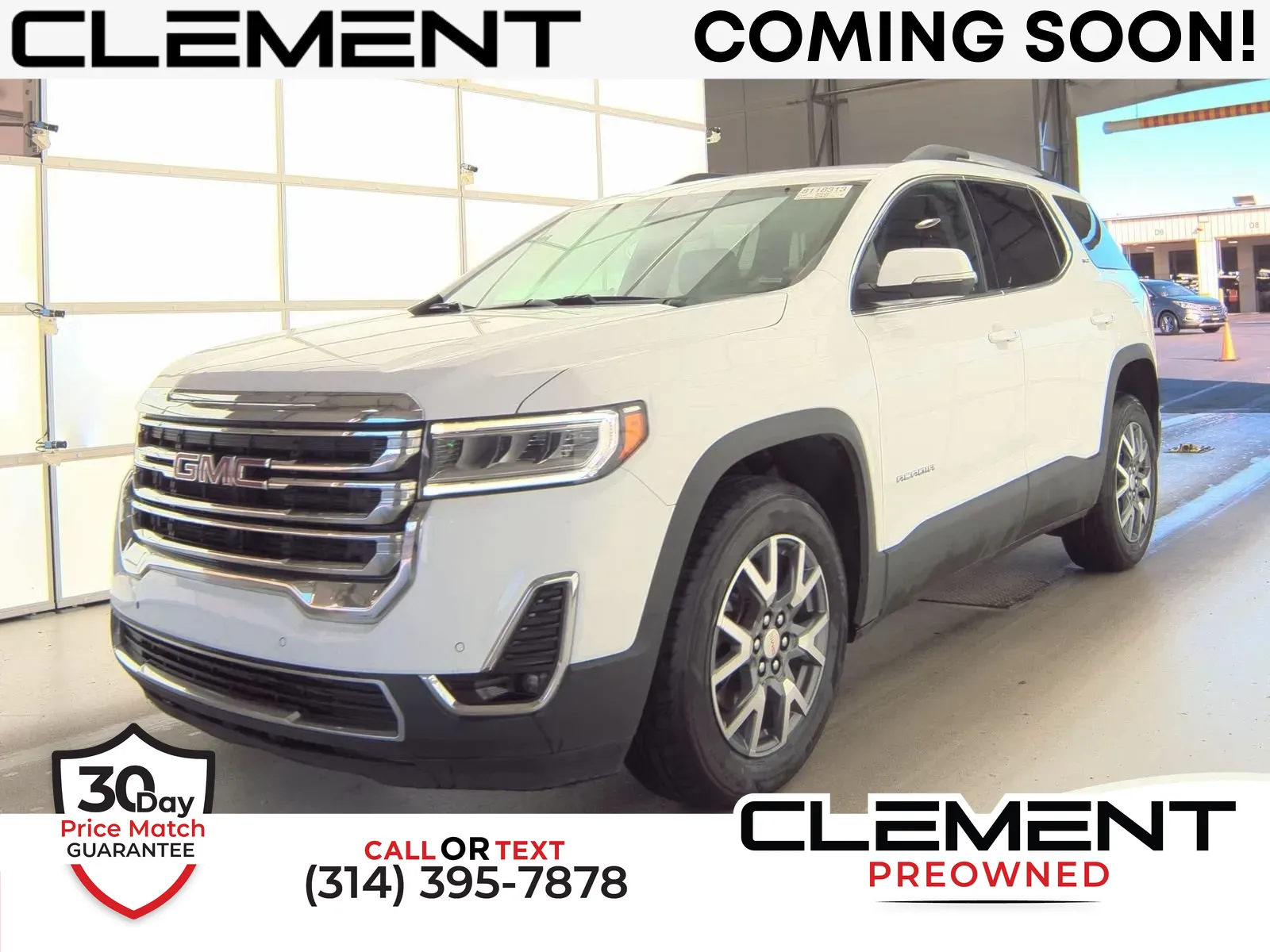 White 2023 GMC Acadia SLT for sale in Florissant, MO