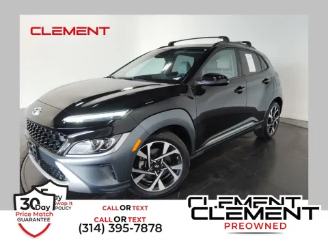 Black 2022 Hyundai Kona Limited for sale in Florissant, MO