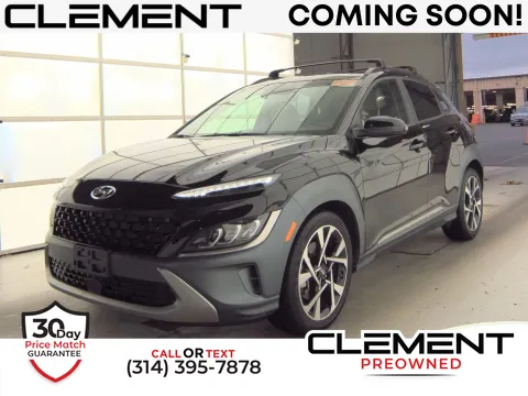 Black 2022 Hyundai Kona Limited for sale in Florissant, MO