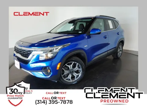 Blue 2021 Kia Seltos EX for sale in Florissant, MO