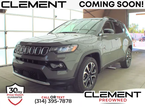 Gray 2022 Jeep Compass Limited for sale in Florissant, MO