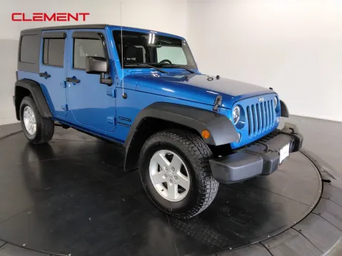 Another view of 2015 Jeep Wrangler Unlimited Sport for sale in Florissant, MO at Clement Pre-Owned