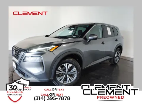 Gray 2021 Nissan Rogue SV for sale in Florissant, MO