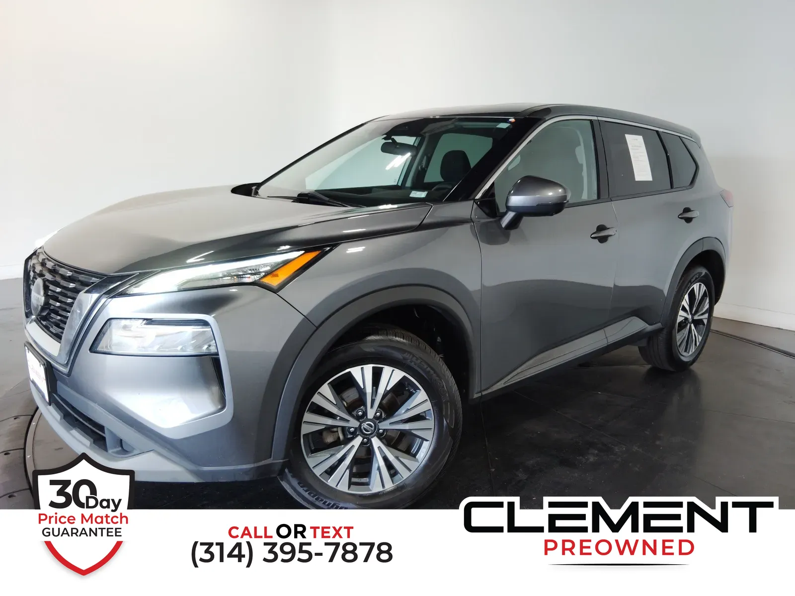 Gray 2021 Nissan Rogue SV for sale in Florissant, MO