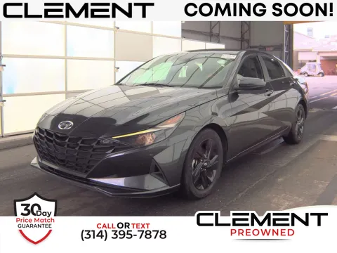 Gray 2021 Hyundai Elantra SEL for sale in Florissant, MO